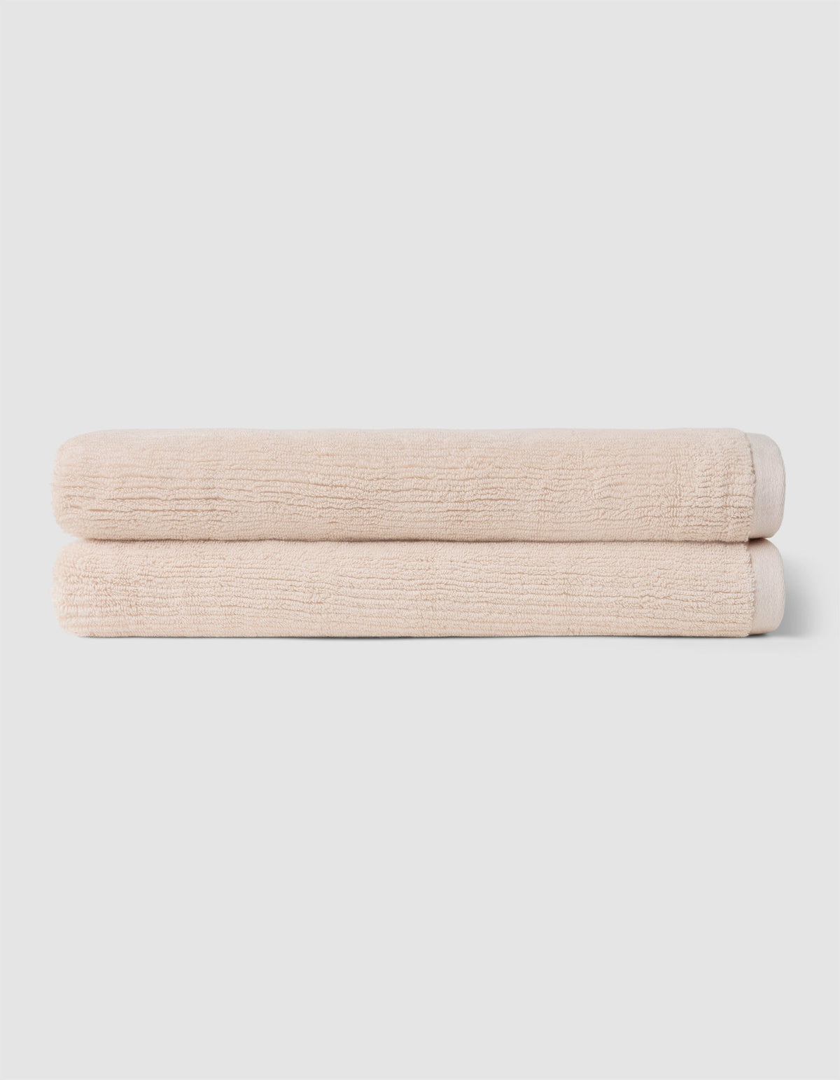 Ribbed Terry Bath Sheets