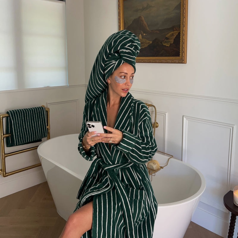 Luxe Bath - Uniform in Seashell Stripe