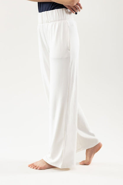 Women's Brushed Bamboo Wide Leg Pull-On Pant