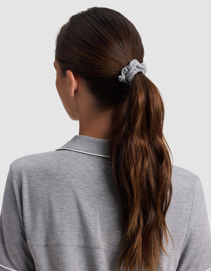 Bamboo Stretch-Knit Skinny Scrunchies