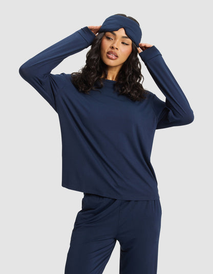 Bamboo Stretch-Knit Sleep Mask