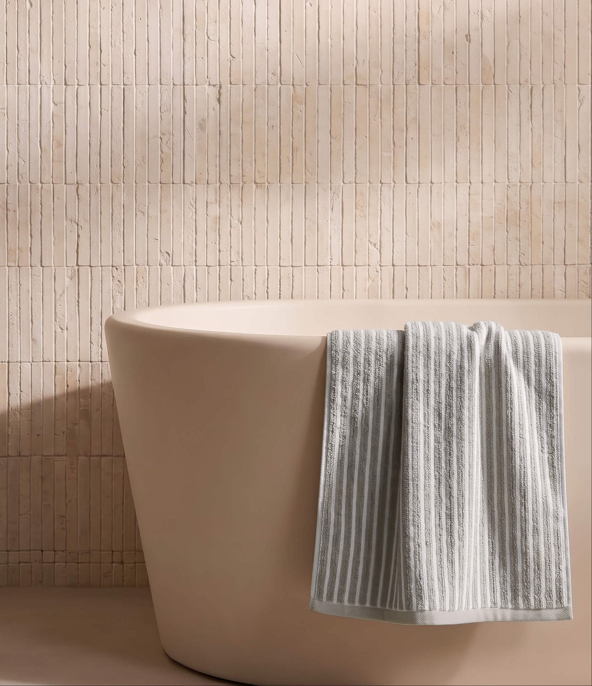 Ribbed Terry Washcloths