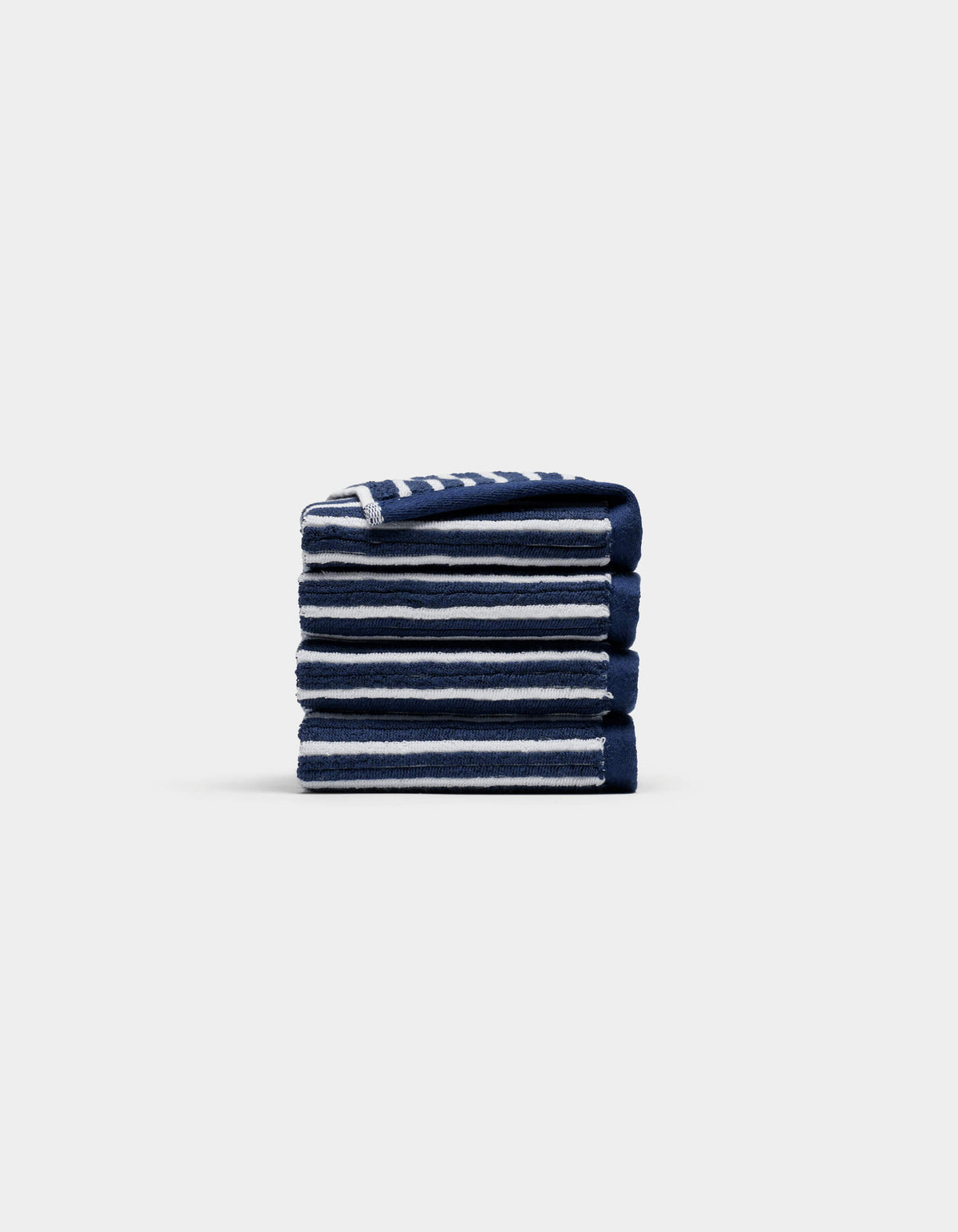 Ribbed Terry Washcloths