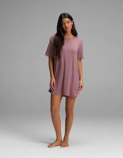 Women's Bamboo Stretch-Knit Sleep Dress