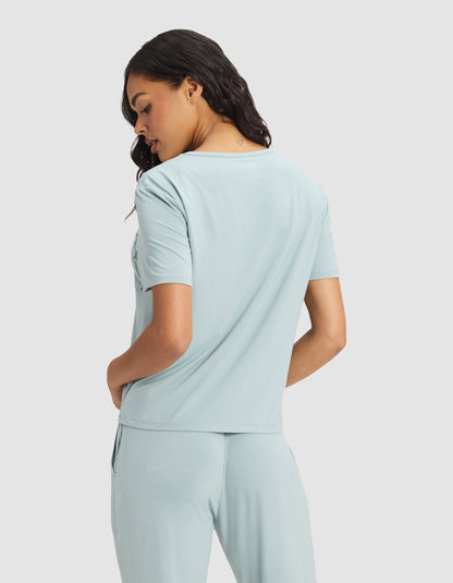 Women's Bamboo Stretch-Knit Lounge Tee